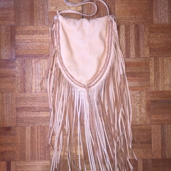 Leather Fringe Bag - Picture 3 of 5